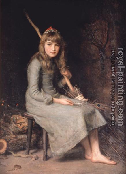 Sir John Everett Millais : Cinderella